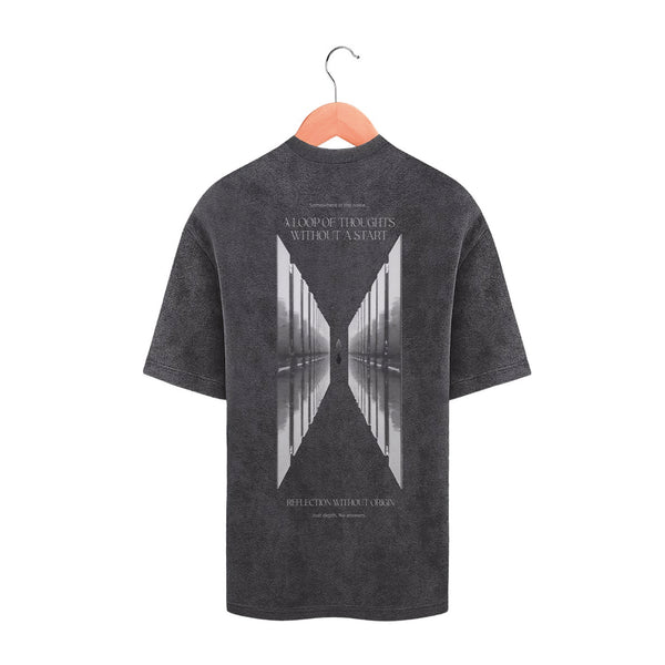 T-Shirt - Washed Graphite - Who am i?