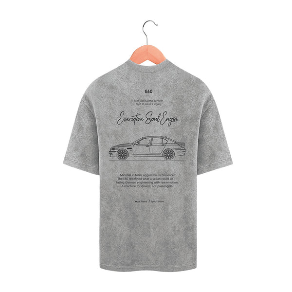 T-shirt - Washed Gray - E60 - Soul Engine