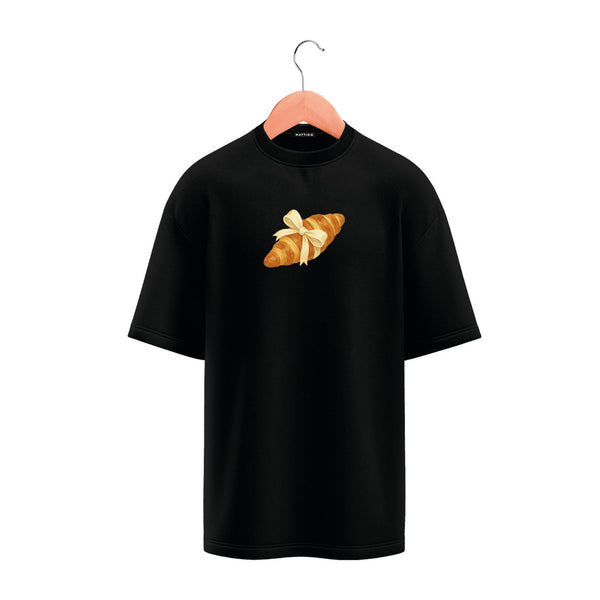 T-Shirt - Black - Tender Croissant