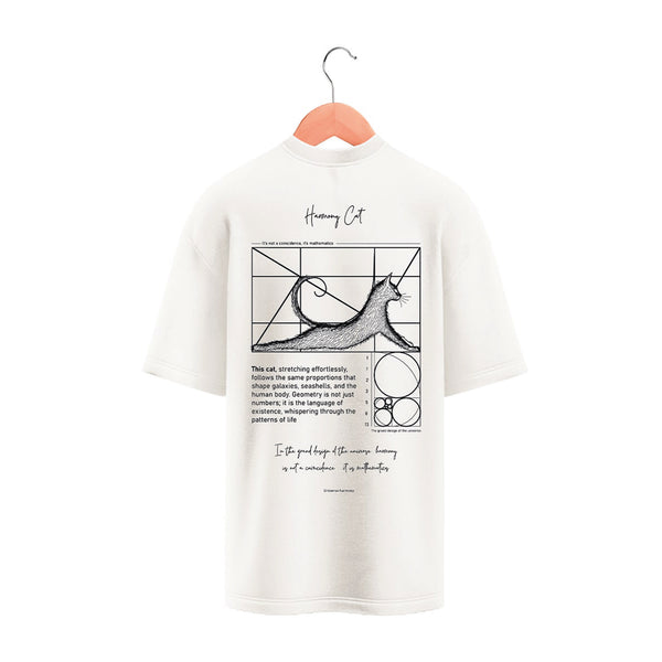 T-Shirt - Milk - Harmony Cat