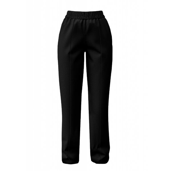 Classic Trousers with Decorative Crease