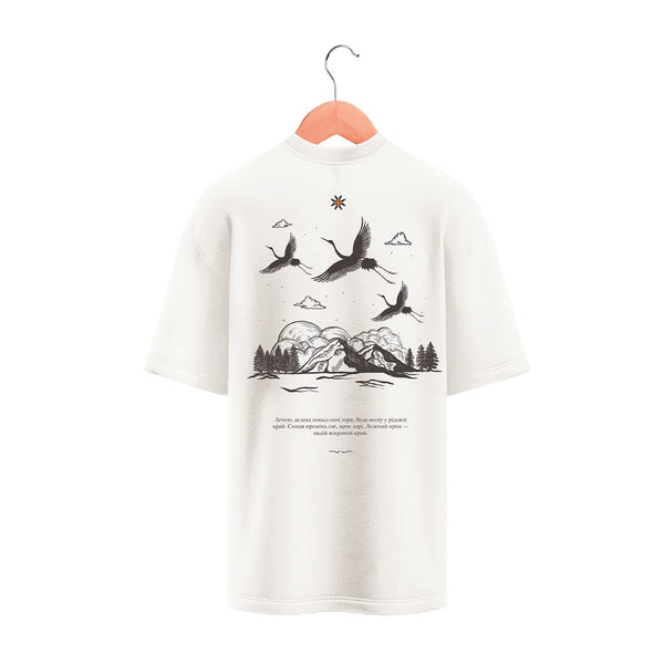 T-Shirt - Milk - Storks